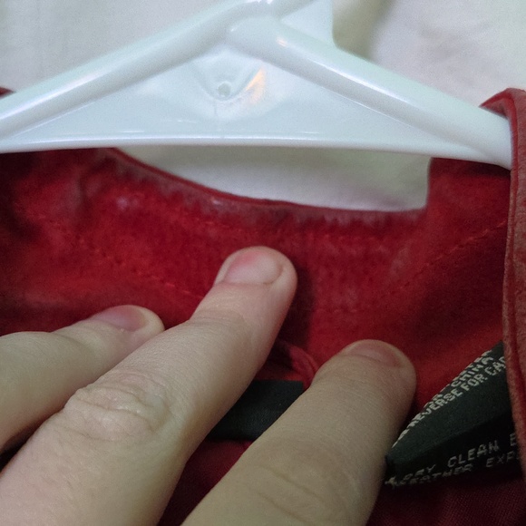 Vintage 90s Y2k Tangents Suede Leather Vest - Picture 11 of 14